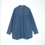 ウエスタン風 ノーカラーデニムシャツ | NICOLE | 詳細画像21 