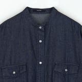 ウエスタン風 ノーカラーデニムシャツ | NICOLE | 詳細画像24 