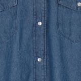 ウエスタン風 ノーカラーデニムシャツ | NICOLE | 詳細画像29 