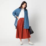 ウエスタン風 ノーカラーデニムシャツ | NICOLE | 詳細画像6 