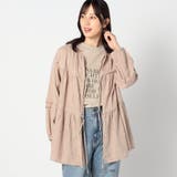18ベージュ | 前後2WAY ティアードチュニック | NICOLE