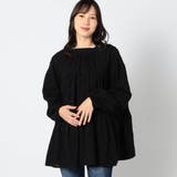49ブラック | 前後2WAY ティアードチュニック | NICOLE