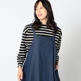 日本製 デラヴェ 天竺ボーダーカットソー | NICOLE | 詳細画像1 