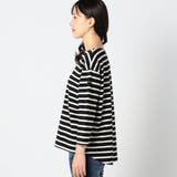 日本製 デラヴェ 天竺ボーダーカットソー | NICOLE | 詳細画像7 