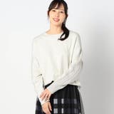 09ホワイト | ドッキングプルオーバー | NICOLE