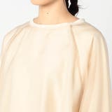 長袖オーガンジーカットソー | NICOLE | 詳細画像7