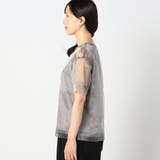 【2枚セット】リゾートプリントタンクトップ+オーガンジーTEE | NICOLE | 詳細画像6