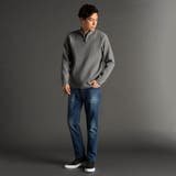 ダイヤジャカード ハーフジップスタンドカラーニット | NICOLE | 詳細画像3 