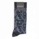 29グレー | カモフラージュ クルーソックス | NICOLE