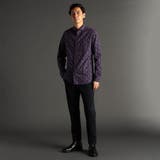 TEXTA ワイングラスプリントブロード カッタウェイカラーシャツ | NICOLE | 詳細画像2 