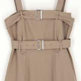 ダブルベルテッドジャンパースカート | NICOLE | 詳細画像7