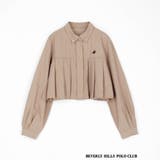 【BEVERLY HILLS POLO CLUB】クロップドプリーツブラウス | NICOLE | 詳細画像2