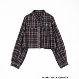 【BEVERLY HILLS POLO CLUB】クロップドプリーツブラウス | NICOLE | 詳細画像4