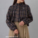 60ブルー | 【BEVERLY HILLS POLO CLUB】クロップドプリーツブラウス | NICOLE