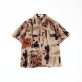 衿ベルト 水彩柄ブラウス | NICOLE | 詳細画像2 