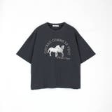 ホースプリント+刺繍TEE | NICOLE | 詳細画像4