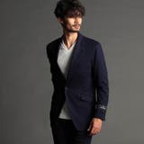 67ネイビー | レーヨンツイルジャージ ジャケット | NICOLE