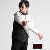 09ホワイト | 【NICOLE SPORTS】Admiral別注パテッドベスト | NICOLE