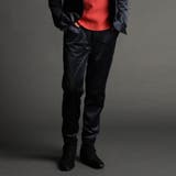 67ネイビー | ハイブリッドベルベット イージースラックス | NICOLE