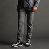 39チャコールグレー | ガムストレッチカラーパンツ | NICOLE