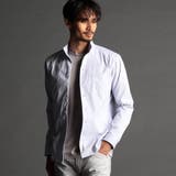 88ラベンダー | リバーシブルドビー スタンドカラーシャツ | NICOLE