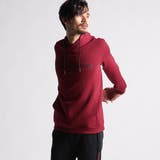 01レッド | 【NICOLE SPORTS】ロゴプリントプルオーバーパーカー | NICOLE