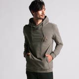 46カーキ | 【NICOLE SPORTS】サガラ刺繍プルオーバーパーカー | NICOLE