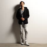 【RIELABO】パネル切り替えデザインジップアップパーカ | NICOLE | 詳細画像3 