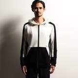 【RIELABO】パネル切り替えデザインジップアップパーカ | NICOLE | 詳細画像4 