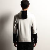 【RIELABO】パネル切り替えデザインジップアップパーカ | NICOLE | 詳細画像5 