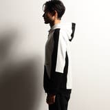 【RIELABO】パネル切り替えデザインジップアップパーカ | NICOLE | 詳細画像6 