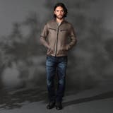 ポンチスウェードジップアップブルゾン | NICOLE | 詳細画像4 