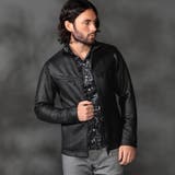 49ブラック | ポンチスウェードジップアップブルゾン | NICOLE