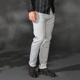 09ホワイト | ガムストレッチビットパンツ | NICOLE