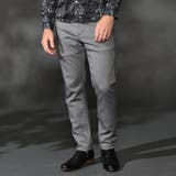 39チャコールグレー | ガムストレッチビットパンツ | NICOLE