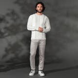 【ＷＥＢ限定】ポンチスウェードムラスモーク柄ストレッチパンツ | NICOLE | 詳細画像18 