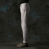 【ＷＥＢ限定】ポンチスウェードムラスモーク柄ストレッチパンツ | NICOLE | 詳細画像7 