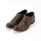 17ダークブラウン | リンクルスリッポンシューズ | NICOLE
