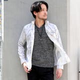 アイビージャカードパイソンプリントシャツ | NICOLE | 詳細画像21 