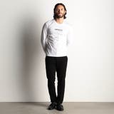 激シルケットロゴプリント長袖Tシャツ | NICOLE | 詳細画像2 