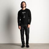 激シルケットロゴプリント長袖Tシャツ | NICOLE | 詳細画像3 