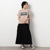 【WALDO】ナイロンストレッチドロストスカート | NICOLE | 詳細画像4 