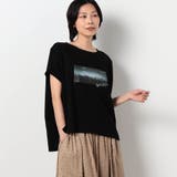 49ブラック | 【WALDO】フォトプリントTシャツ | NICOLE