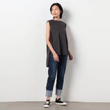 【WALDO】タックスリーブテールタンクトップ | NICOLE | 詳細画像3