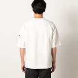 日本製 デラヴェ天竺切り替えTシャツ | NICOLE | 詳細画像3 