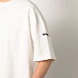 日本製 デラヴェ天竺切り替えTシャツ | NICOLE | 詳細画像6 