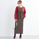 リブベロアタイトスカート | NICOLE | 詳細画像13 