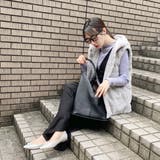 リバーシブルファーベスト | NICOLE | 詳細画像28 