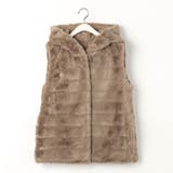 リバーシブルファーベスト | NICOLE | 詳細画像3 