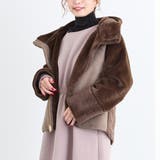 13ブラウン | ファームートンリバーシブルブルゾン | NICOLE